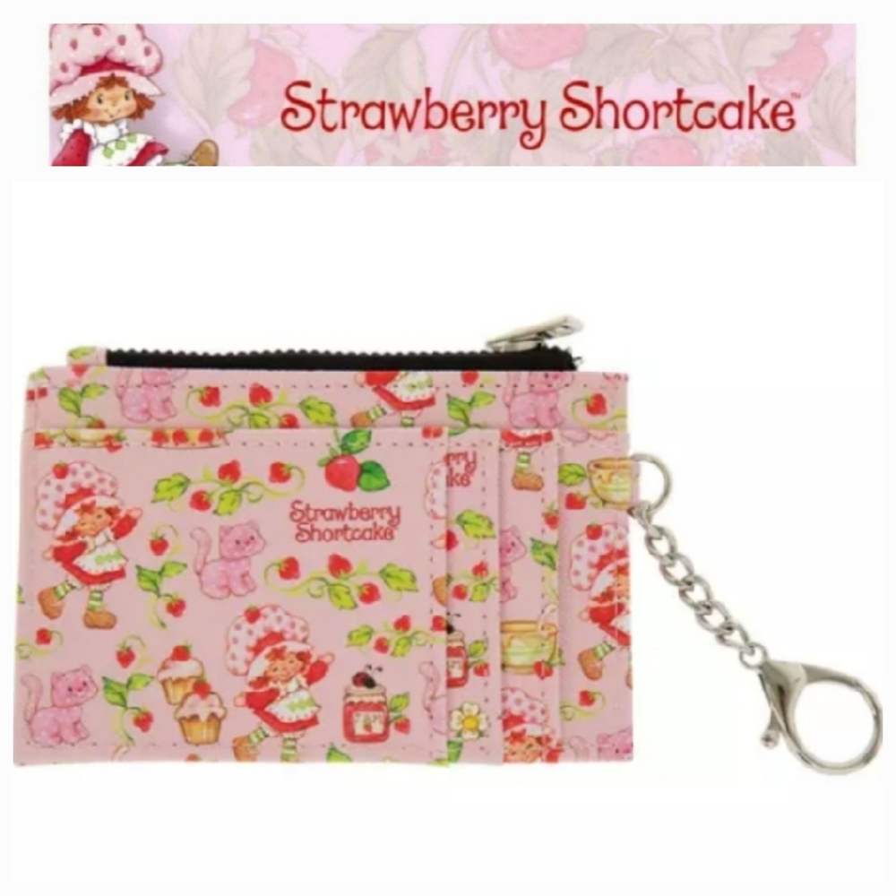 Strawberry Shortcake Wallet Keychain